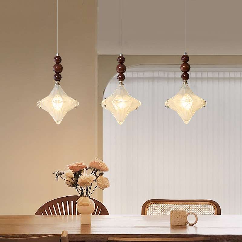 French Bauhaus Star Chandelier Entrance Bedroom Bedside Chandelier Light Luxury Designer Corridor Restaurant Glass Chandelier French Bauhaus Star Chandelier Entrance Bedroom Bedside Chandelier Light Luxury Designer Corridor Restaurant Glass Chandelier