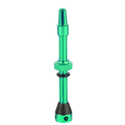 with Side Hole for Tubeless, valve - four-holes-on-the-side-44mm-green