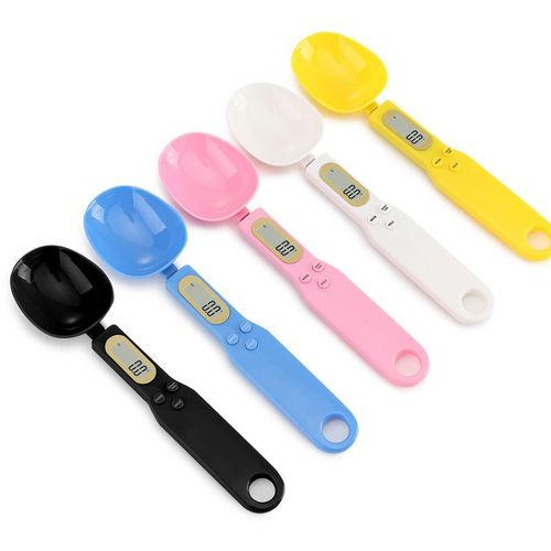 Wholesale household measuring spoon scale 0.1g kitchen food mini plastic household measuring scale balance scale electronic scale