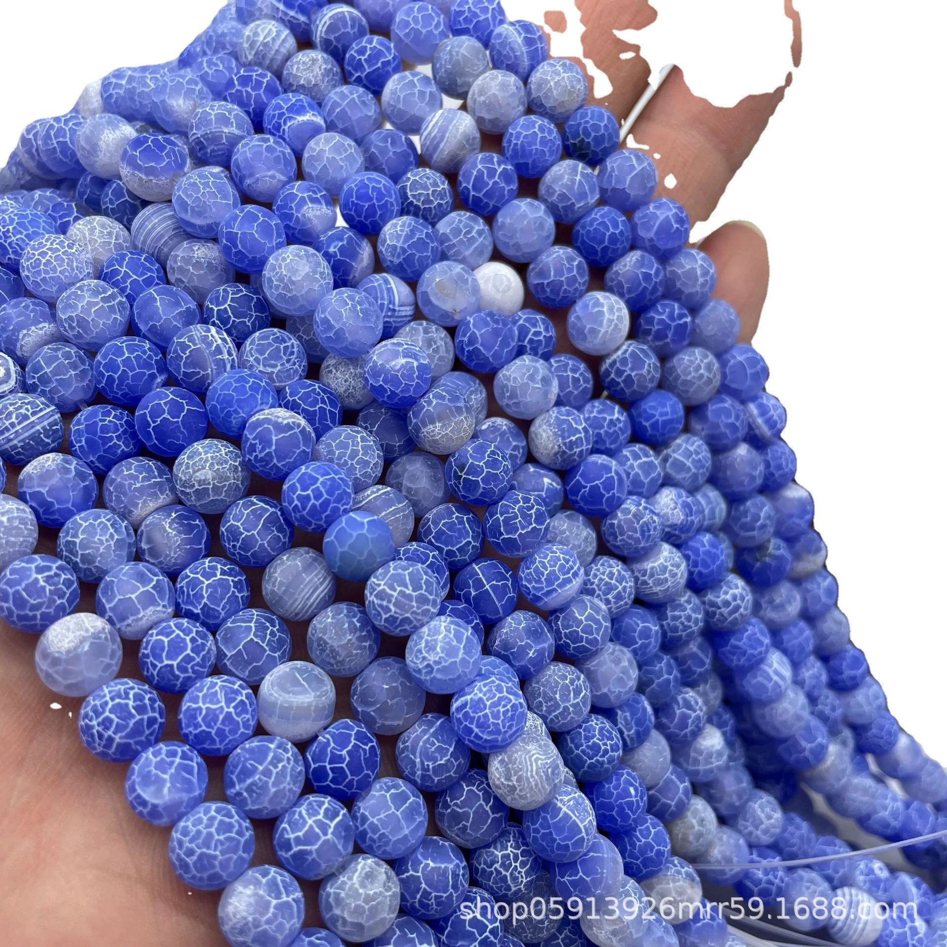 Organic agate matte accessory, accessories, round beads, DIY