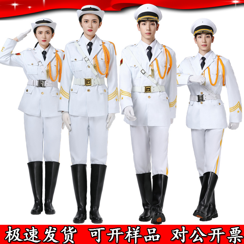Student Honor Guard suit Summer Flag-raiser Costume Drum Band Guards High School Grand School Choir Dress