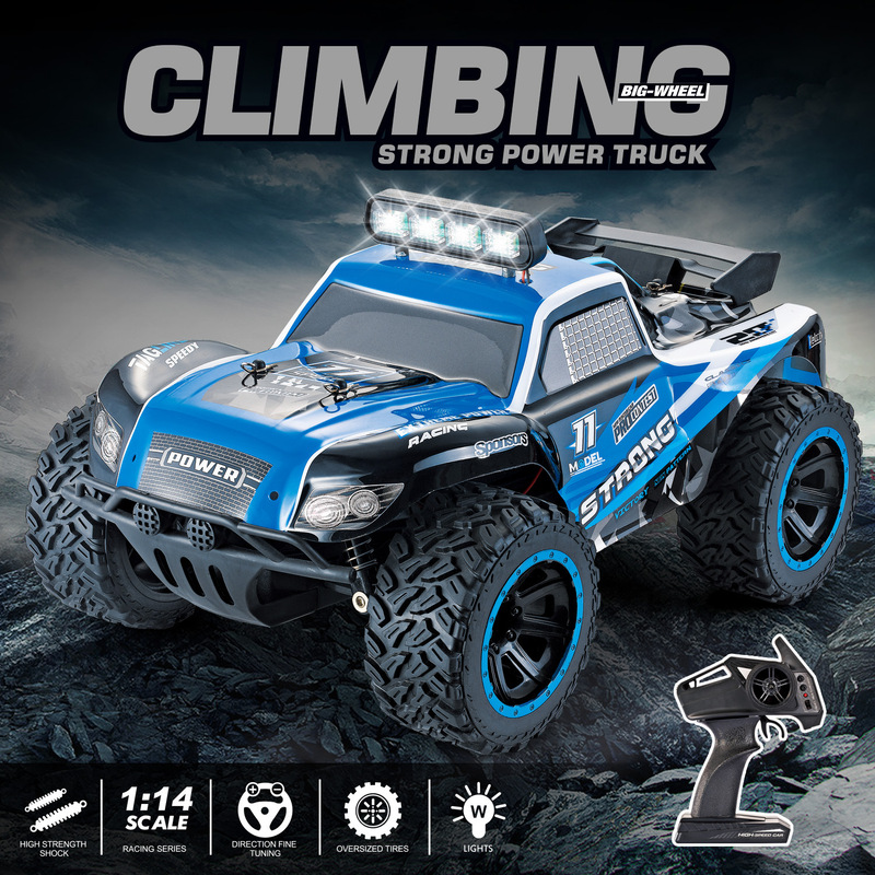 KYAMRC 1:14ビッグフット砂地ショートカードオフロード車高速RCリモコンカー子供用クライミングおもちゃ車|undefined