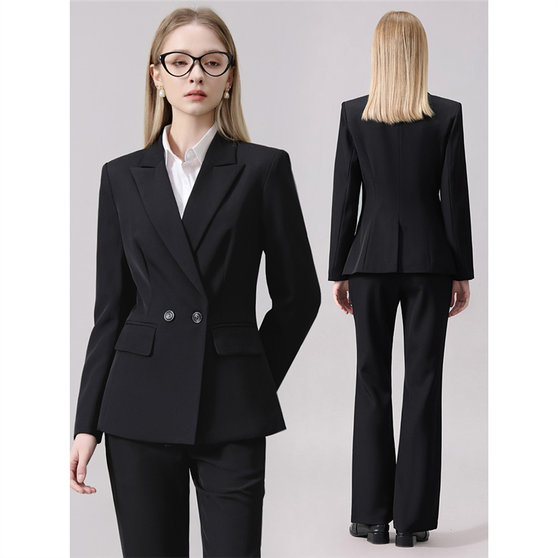 College Student Interview Formal Suit Women's 2025 New High-End Suit Jacket Professional Workwear Elegant Work Clothes