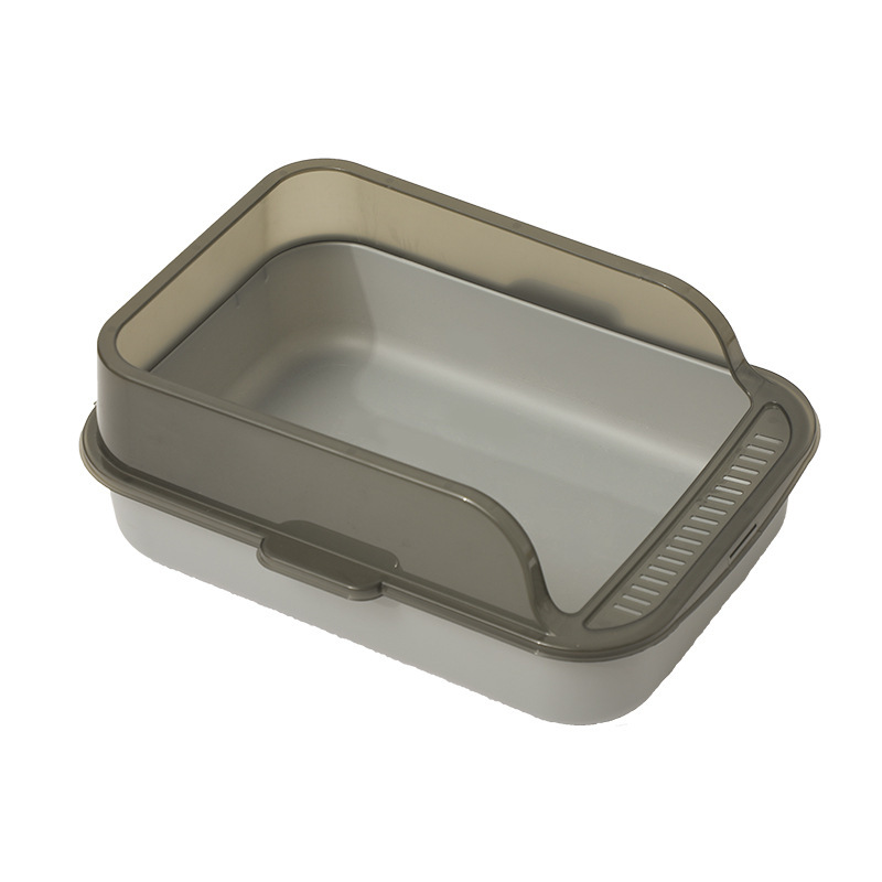 Explosión de arena para gatos semicerrada gran inodoro anti-splash para gatos para aumentar la valla con pala para gatos fábrica directa