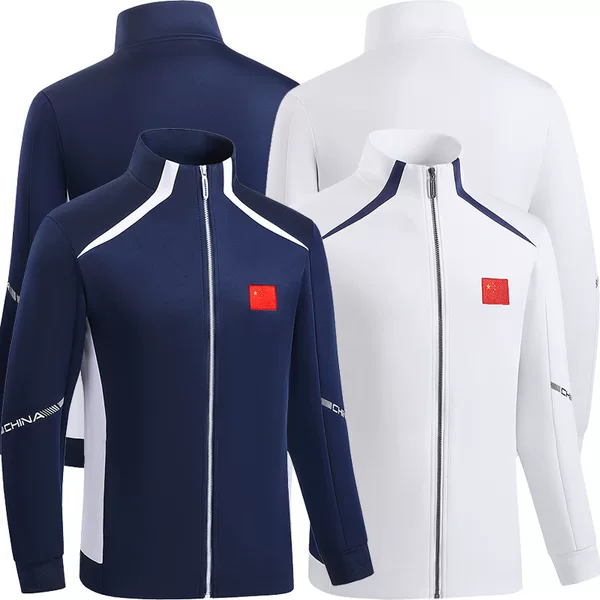 26 Spring and Autumn New Chinese Team Sportswear Sweatshirt Coach Uniform for Men and Women Students School Uniform National Team Jacket Customized