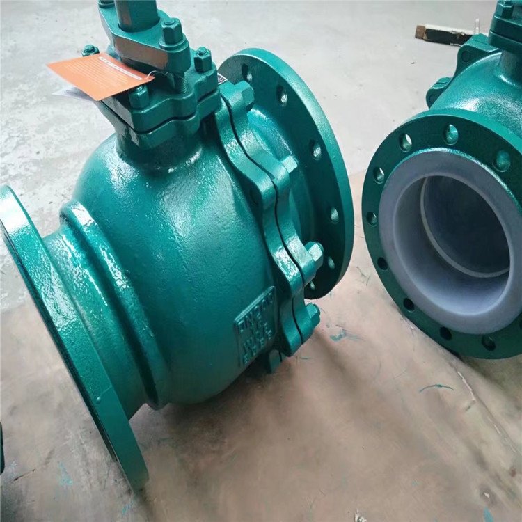 衬氟手动球阀 Q41F46-10C Q41F46-16C 酸碱化工四氟球阀 DN150