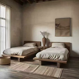 茶桌、茶台;木板材;实木床