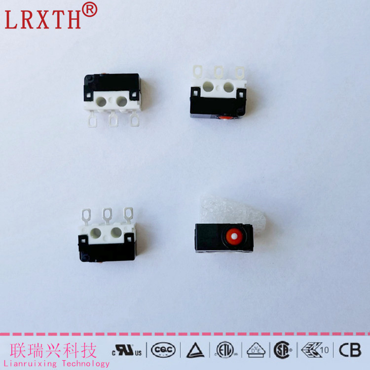 IP68 waterproof small micro switch WF-A waterproof switch welding 3 feet automatic mop smart car switch 3A