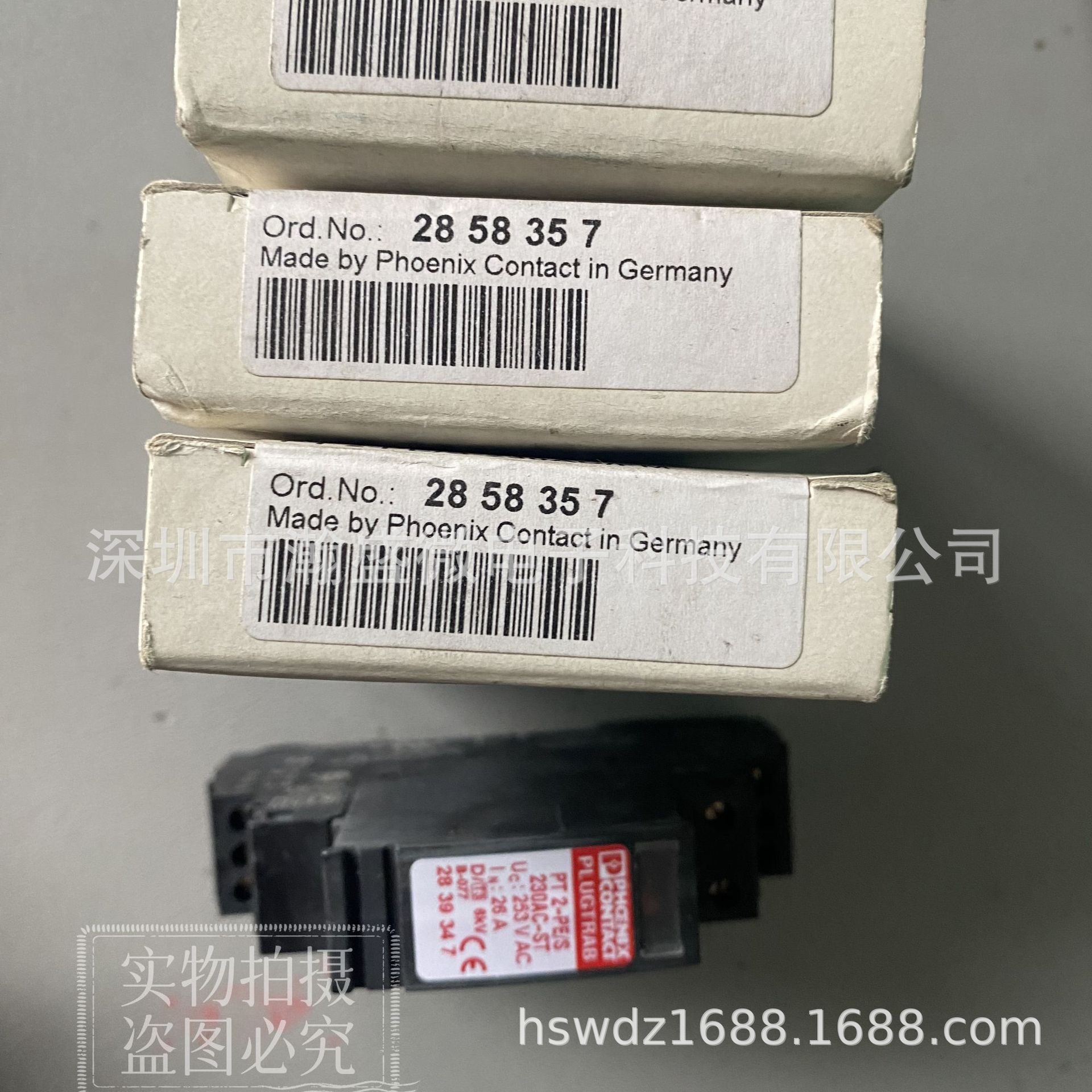 菲尼克斯 断路器 PT2-PE/S-230AC/FM 2839347 2858357 全新库存货