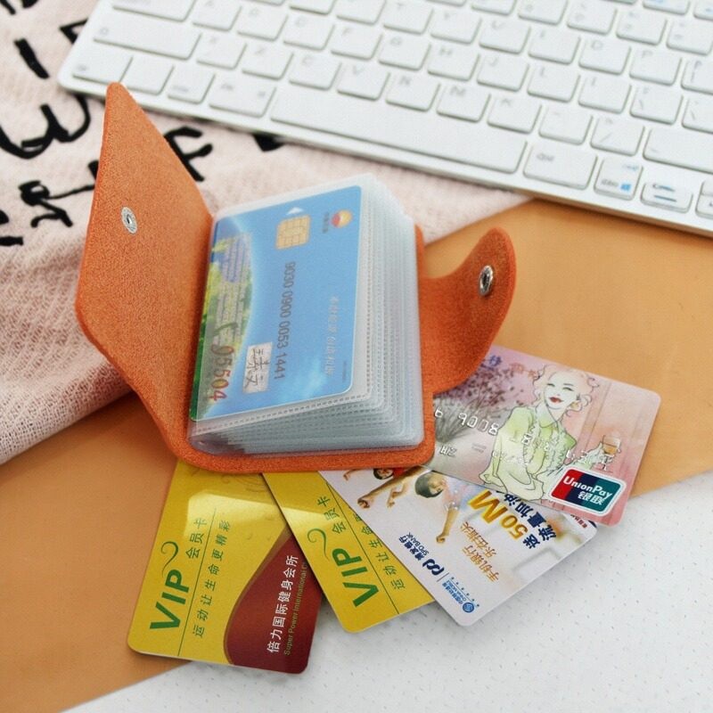 Elephant Pattern Card Holder, Bank Card Holder, Multi-Card Slot Card Holder, Card Sleeve, Wholesale Printing, Advertising, Insurance, Business Gift Card Holder