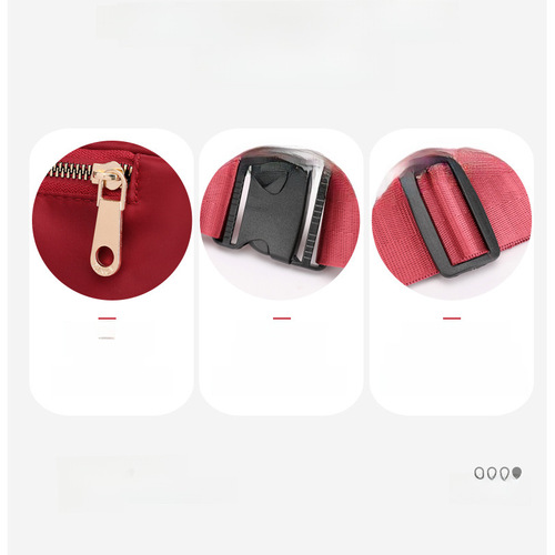 Fashionable Women's Trendy Waist Bag Coin Cashier Large Capacity Multi-functional Waist Bag, Versatile Chest Bag Wholesale