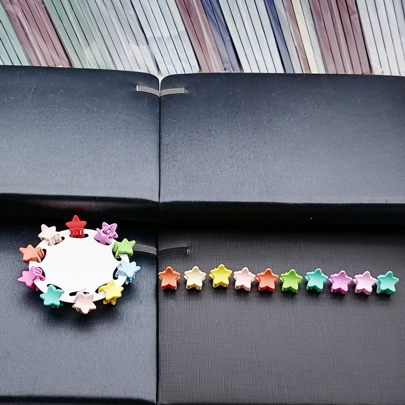 N3441 multi-color garra pequeña pinza de pelo para niños bebé princesa Linda pinza de pelo niña no duele el cabello