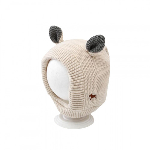 Autumn and winter children's warm hat infant wool hat for men and women's Korean baby pullover earprotection windproof knitted hat