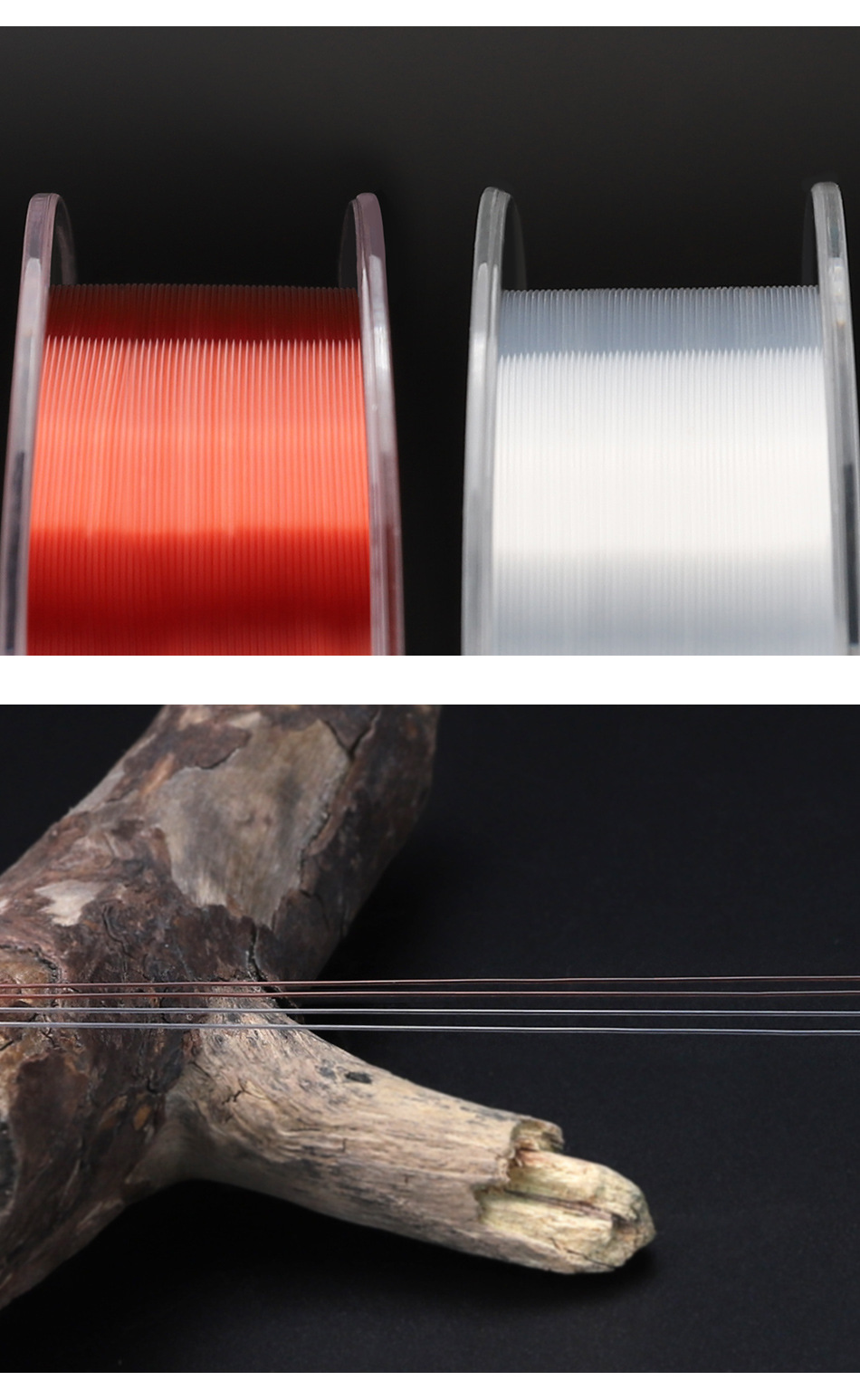 Title 3, 100 Meter Competitive Silk Nylon Fishing Line. ...