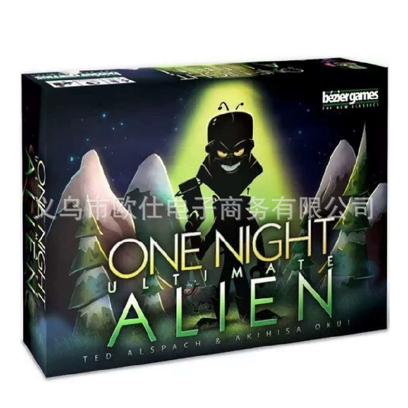 Настольная игра One Night Ultimate Werewolf Alien — Английское издание, 3–10 игроков, возраст 8+