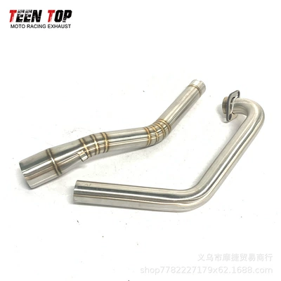 Exhaust manifold, Mt125 Front Stainless Steel