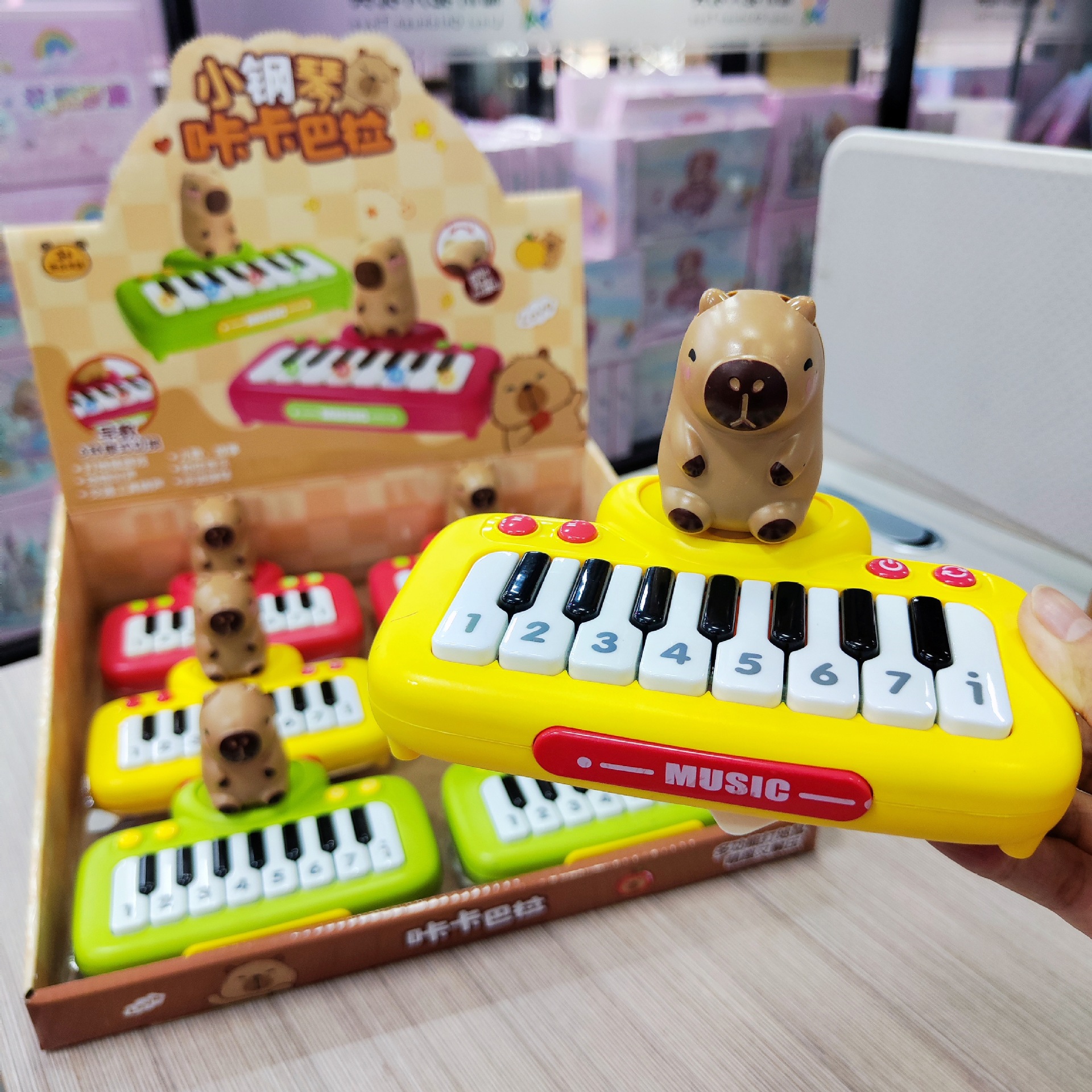 电子琴多功能儿歌早教仿真卡通钢琴女孩玩具益智启蒙儿童玩具批发