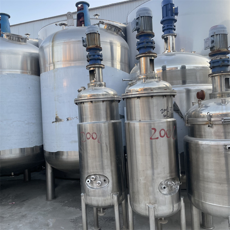 二手三联发酵罐 立式浓缩发酵设备 二手生物发酵罐