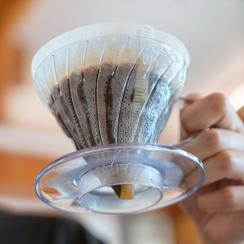 Filter Cup v60 filter paper coffee filter hand coffee funnel resin filter strainer outdoor portable