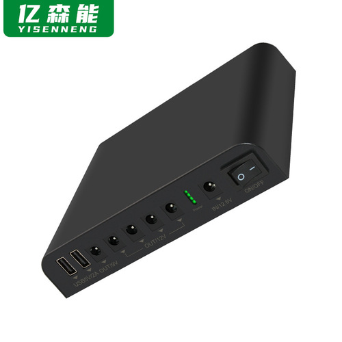 Eison 12V Lithium Battery Pack 9V High Capacity Multifunction 18650 Core Router Optical Modem Rechargeable Power Supply
