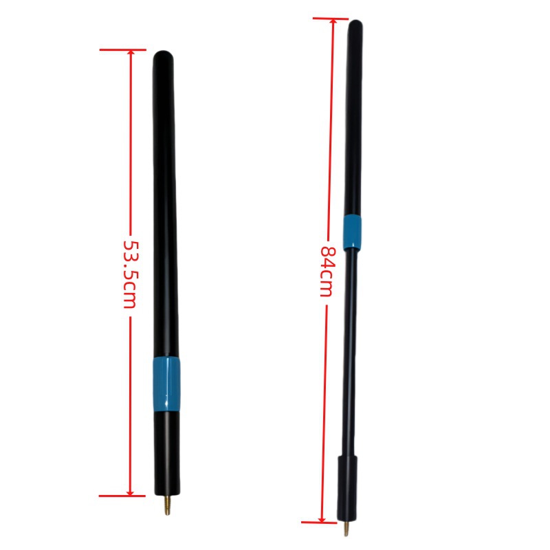 Billar mango alargado billar secreto Varilla mango alargado mango trasero negro ocho Snooker telescópico alargado mango trasero dispositivo de alargamiento
