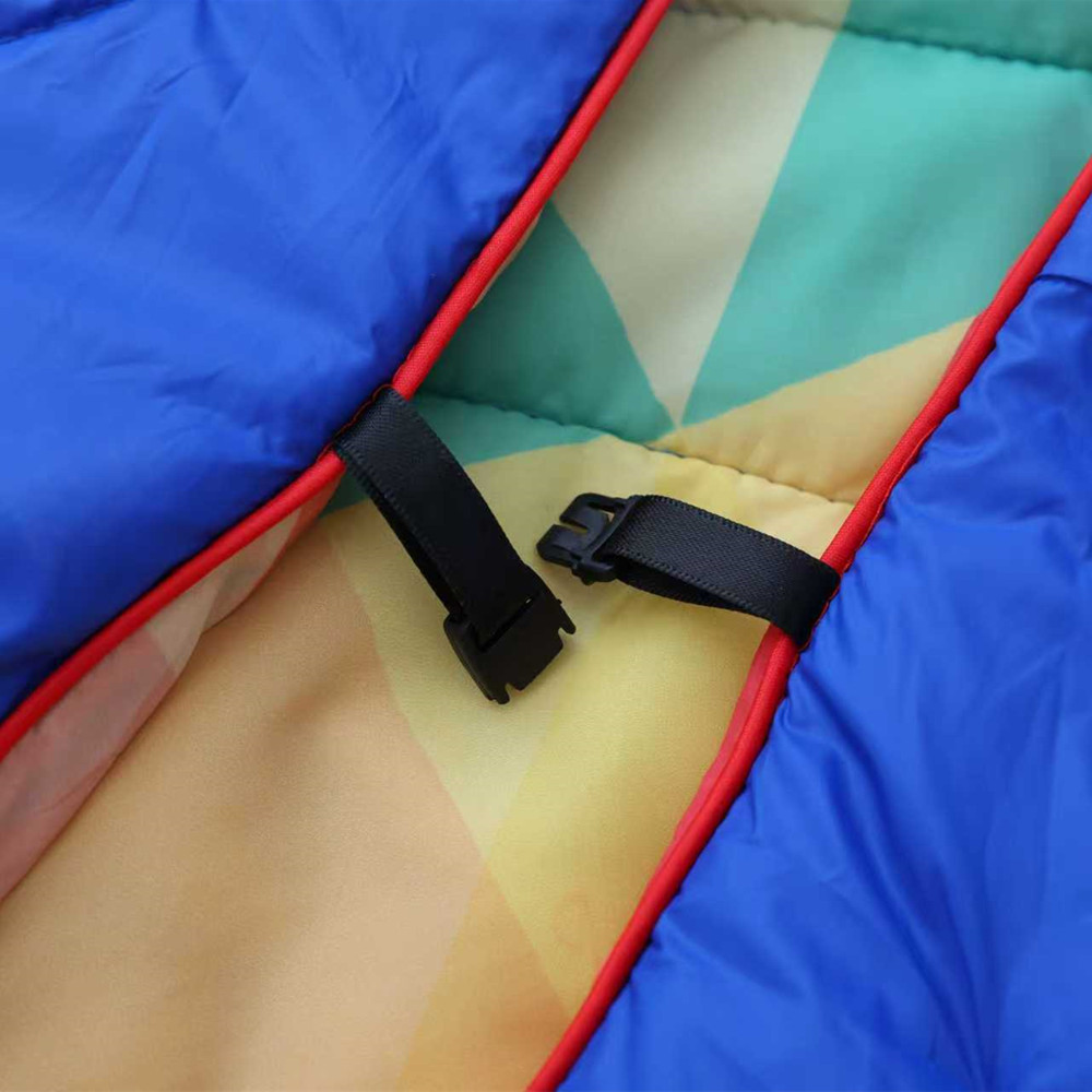Outdoor Multifunctional Quilted Printed Wearable Cape Shawl Blanket, Home Warming Hiking Camping Blanket_desvips.com