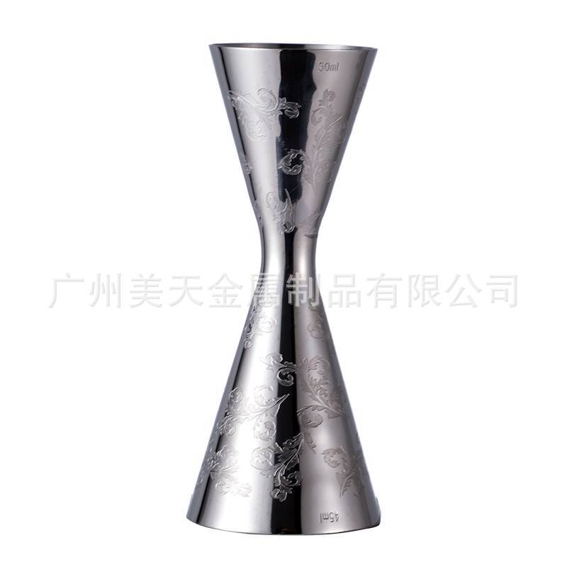 La taza americana de la coctelera Hall de la tres-Sección de Boston de la coctelera del acero inoxidable 304 helada para los viejos fabricantes del comercio exterior
