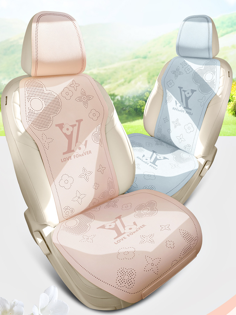 26 Types of Car-Specific Three-Piece Set of All-Season Suede Non-Slip Breathable Seat Covers for Driver, Passenger, and Rear Seats