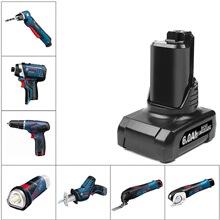 替代博世锂电池Bosch12v/10.8V手持无线电钻锂电池BAT411充电电池
