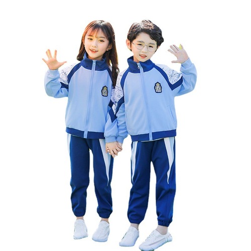 School uniform set summer clothes kindergarten uniform spring and autumn set college style class uniform children's sportswear four-piece set