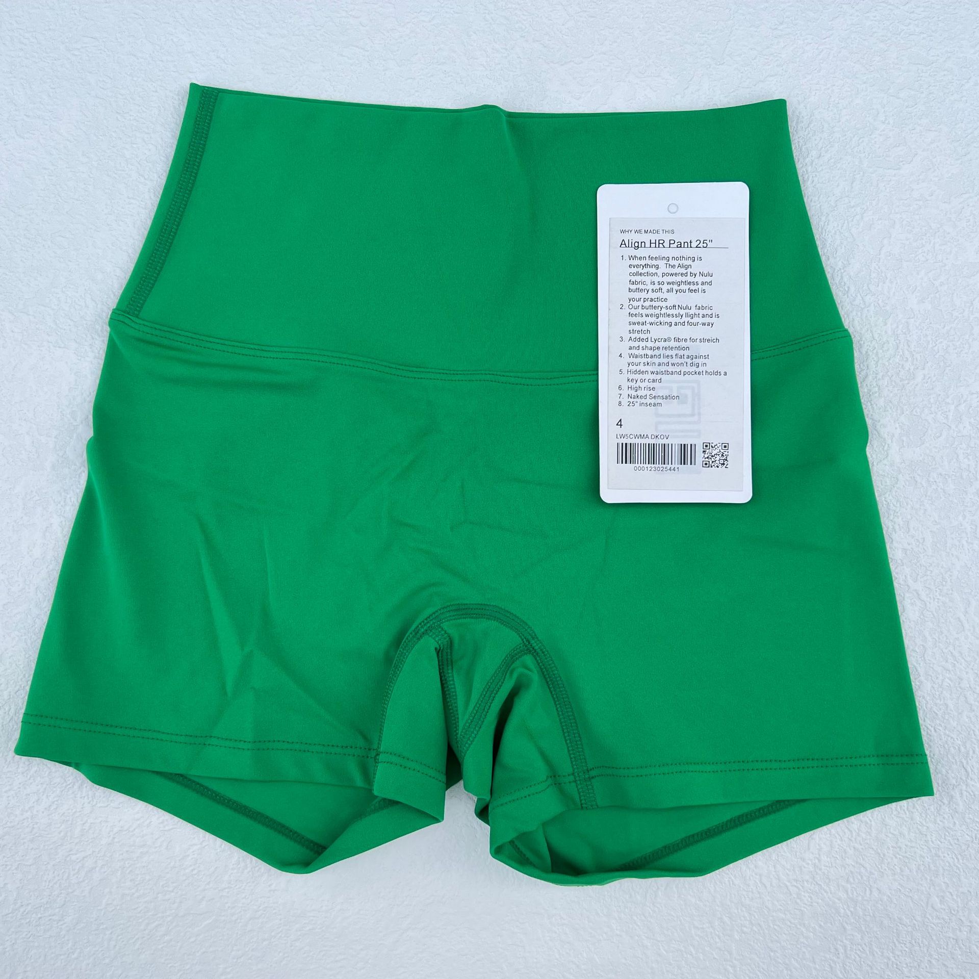 Pantalones cortos de yoga de cadera de melocotón de cintura alta sexy de verano para mujer lulu