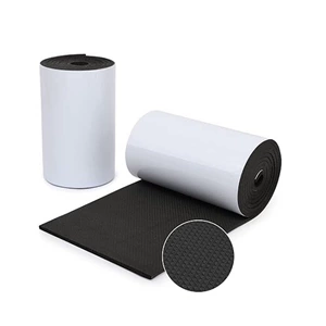 20*200cm EVA 6mm thick anti-collision soundproofing pad with adhesive for car audio equipment