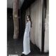 5werkwen wide-leg casual pants women's autumn long mopping drape all-match texture wrinkle swinging long pants trendy