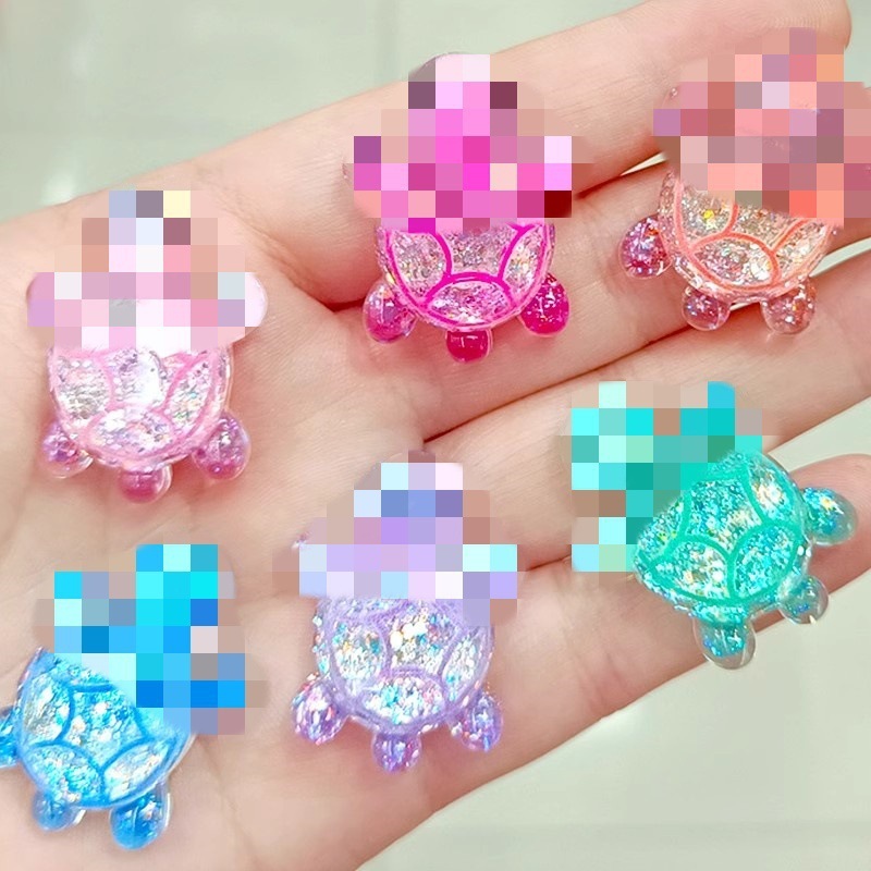 12 センチメートル小さなカメ発光樹脂ブラインドバッグおもちゃデスクトップ小さな装飾品オープン蓋小さなカメトレンディなおもちゃ|undefined