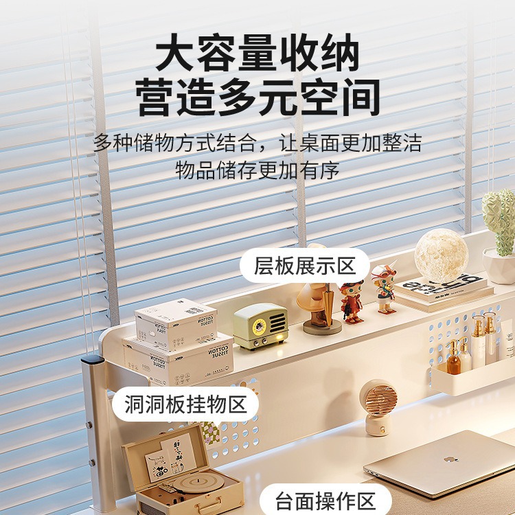 Escritorio dormitorio estudiante estudio escritura mesa de aprendizaje crema estilo hogar simple escritorio de la computadora mesa de oficina