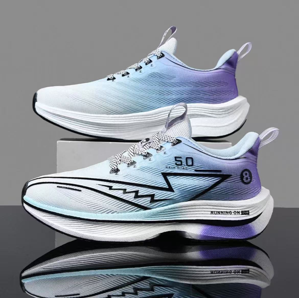 Zapatillas deportivas transfronterizas para correr Mujer Red Rabbit Series 8pro Pareja Estudiantes de primaria y secundaria Carrera profesional Reducción de impactos Junta de carbono Zapatillas para correr Hombre