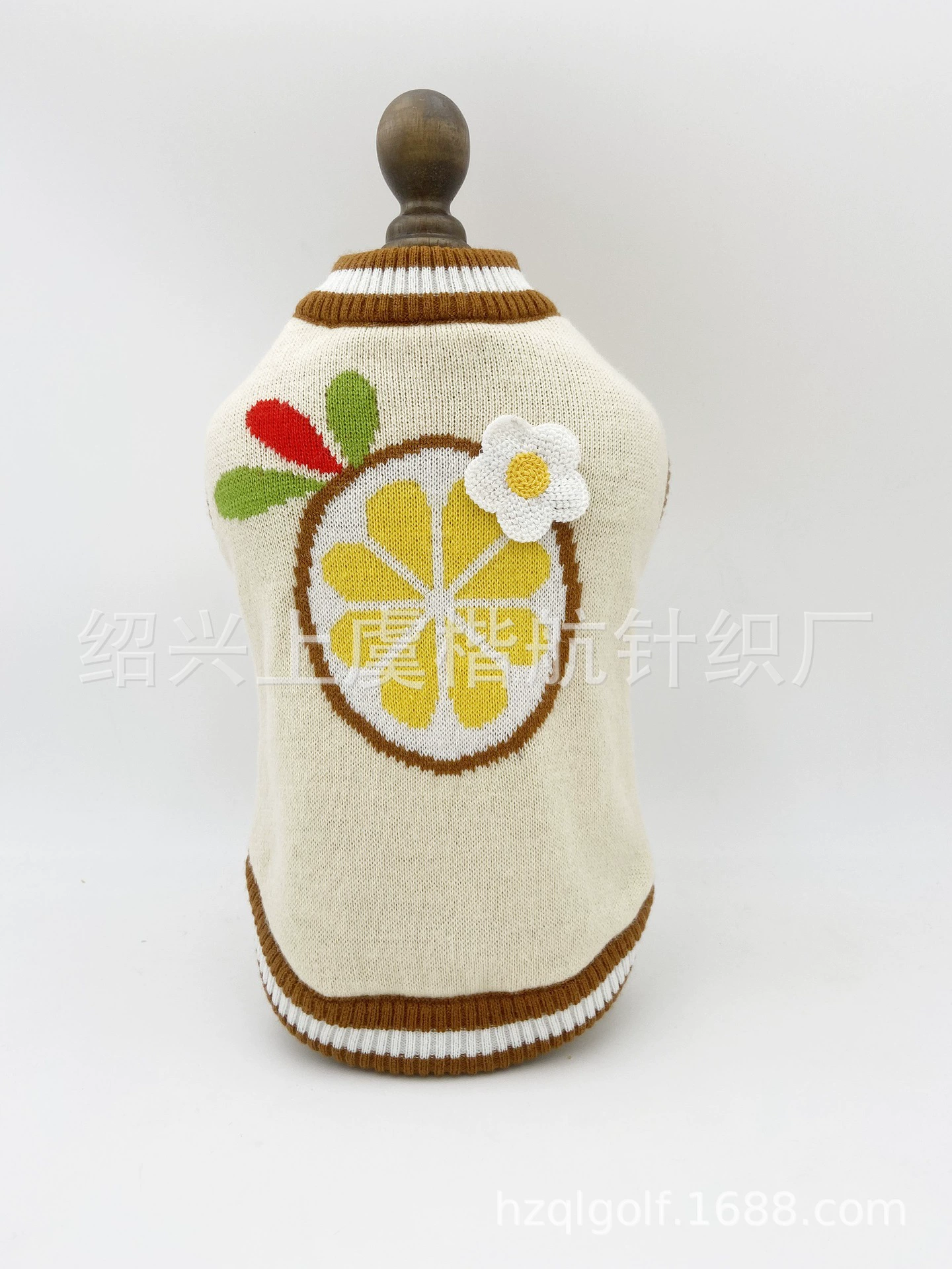 Wan talk12 контактный фруктовый жаккардовый свитер для домашних животных