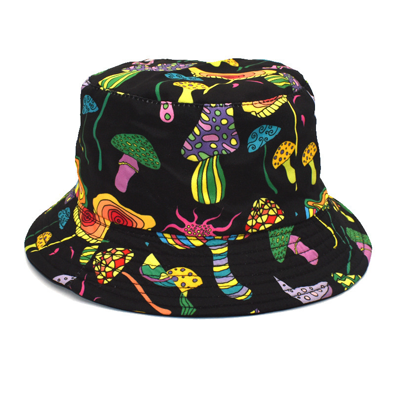 Unisex Casual Hip-hop Mushroom Wide Eaves Bucket Hat display picture 7
