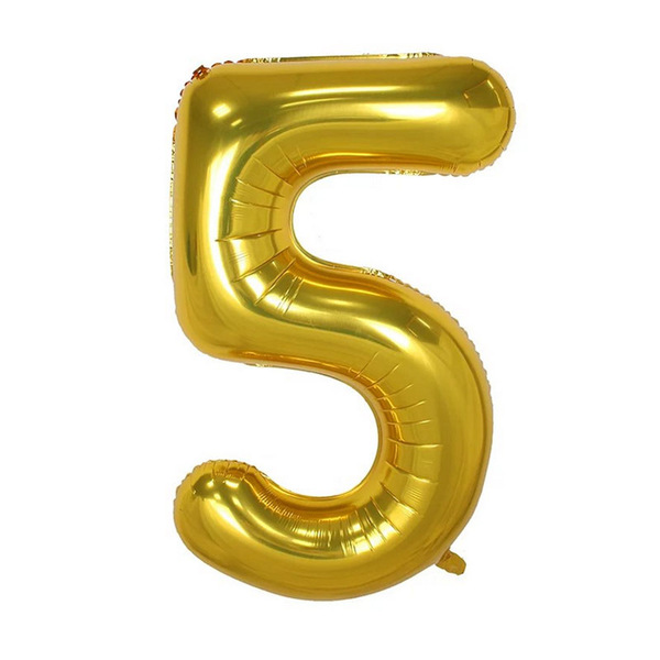 digital golden blue fuchsia balloon