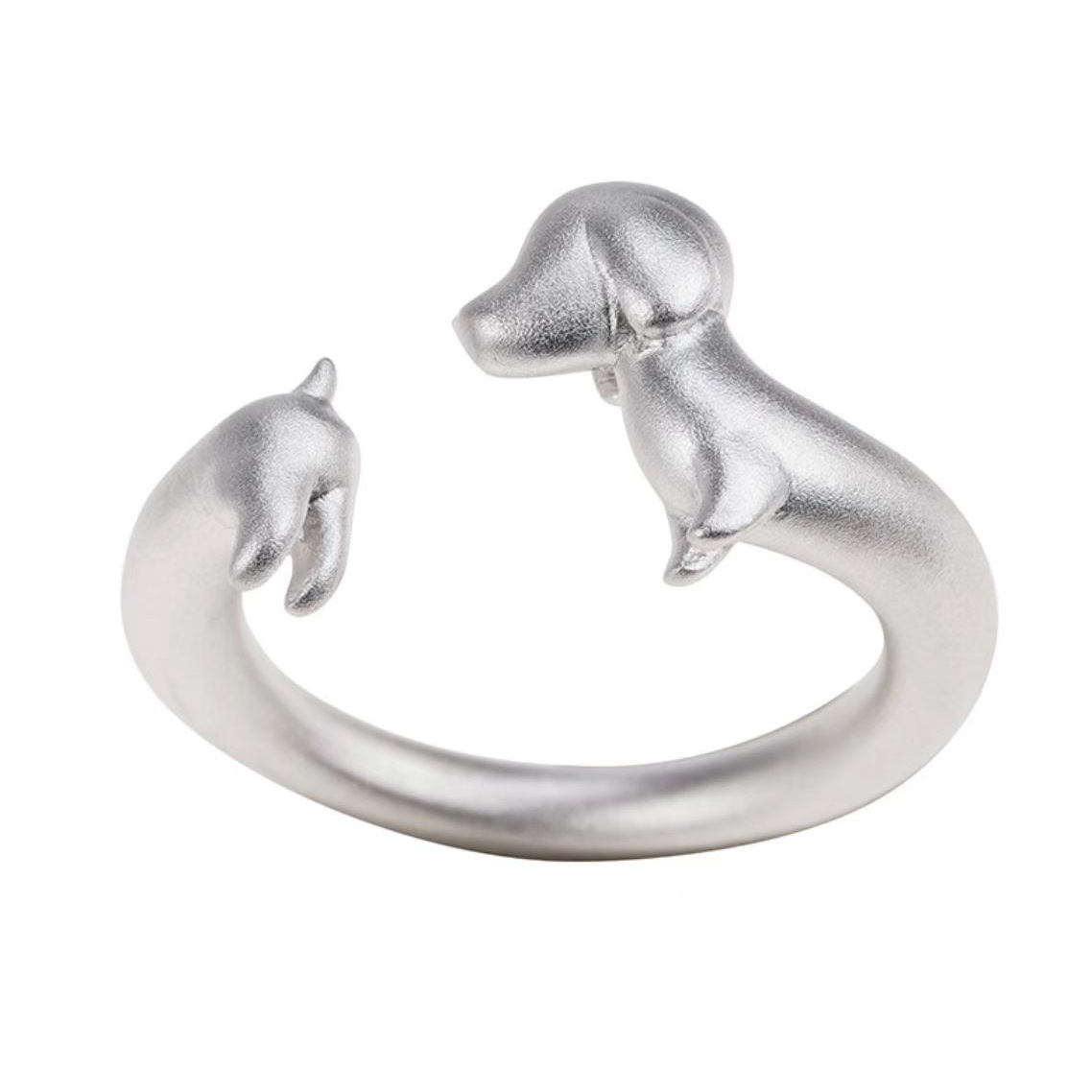 Small design cute matte universal ring