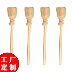 手作りヘチマポットペン、家庭用ヘチマペン、ティーセット洗浄、ティーカップブラシ、ティーポット洗浄ブラシ、ヘチマブラシ、鍋とボウル