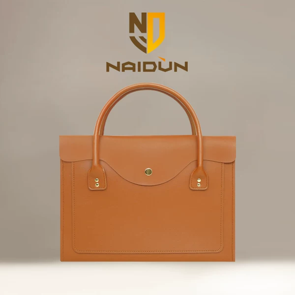 Naidun Laptop Handbag Is Lightweight and Durable, 16inch Computer Bag with a Niche High-End Feel, New Light Luxury, 14inch Commuter Bag