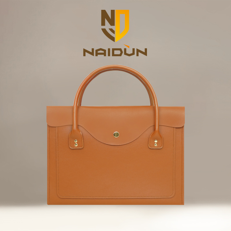 Naidun Laptop Handbag Is Lightweight and Durable, 16inch Computer Bag with a Niche High-End Feel, New Light Luxury, 14inch Commuter Bag