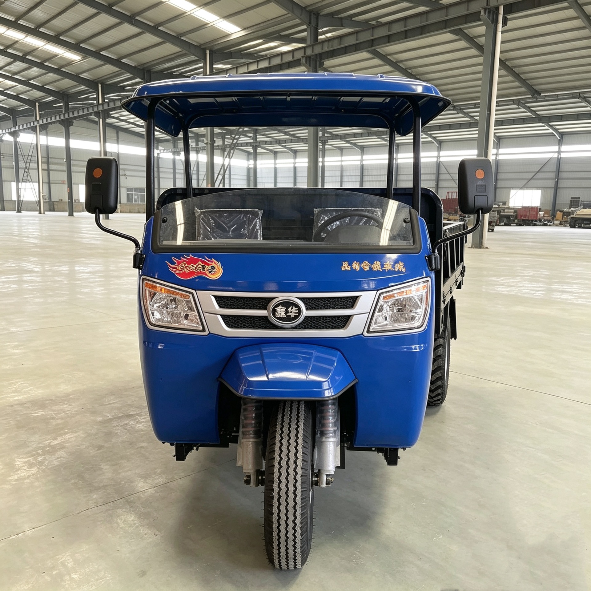 Foreign trade diesel passenger tricycle, low fuel consumption, durable, suitable for short-distance passenger transportation in African towns