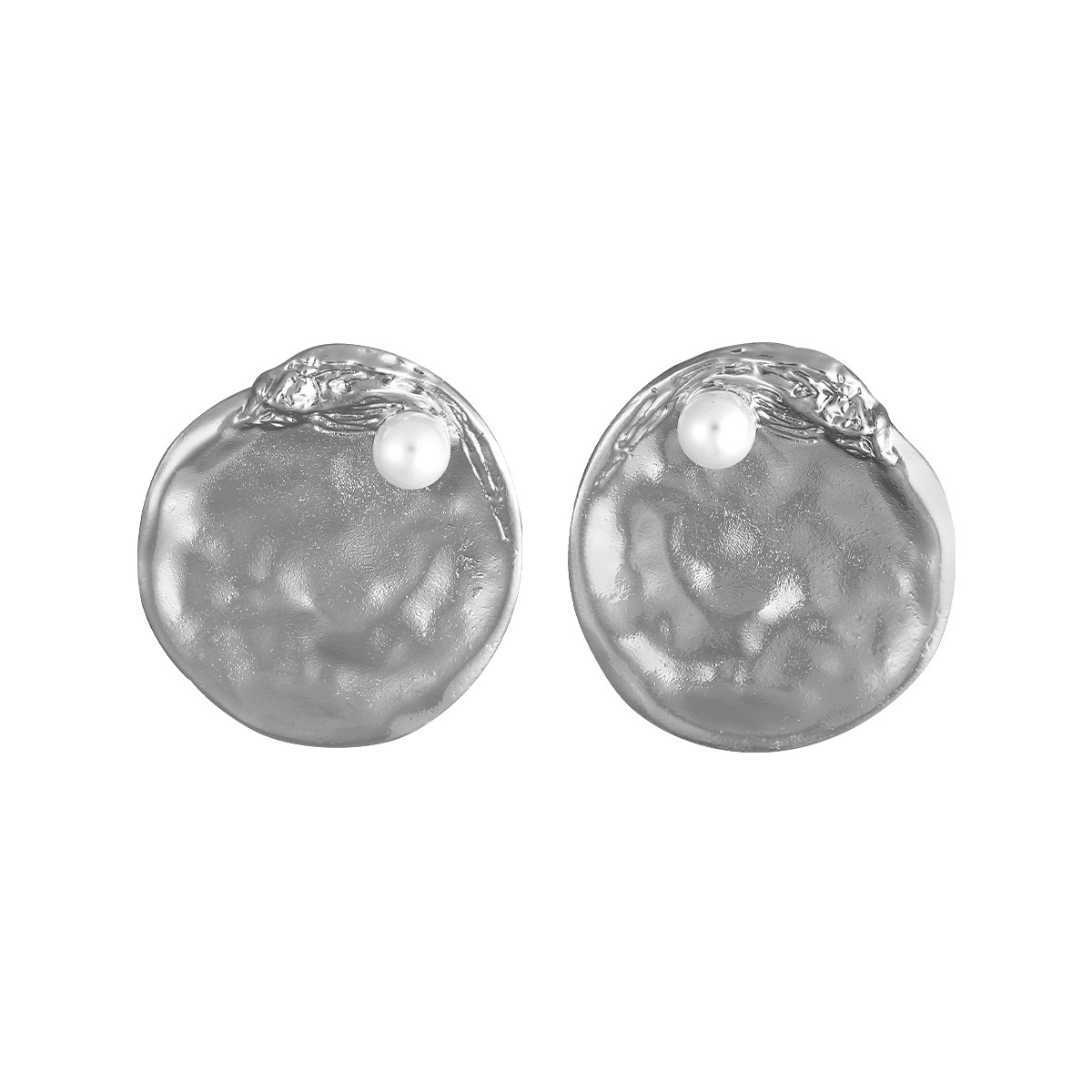1 Pair Fashion Geometric Alloy Plating Artificial Pearls Womenu0027S Ear Studs