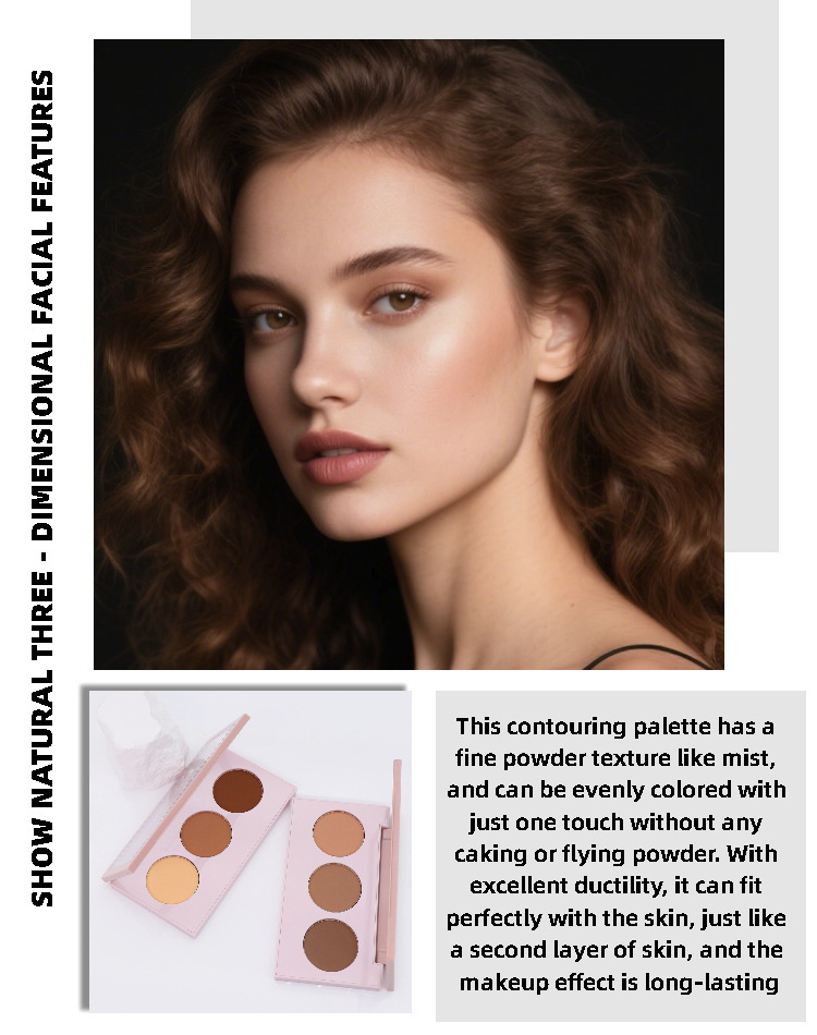 Universal Makeup Palette Highlighter Contour Concealer Set_voghion.com