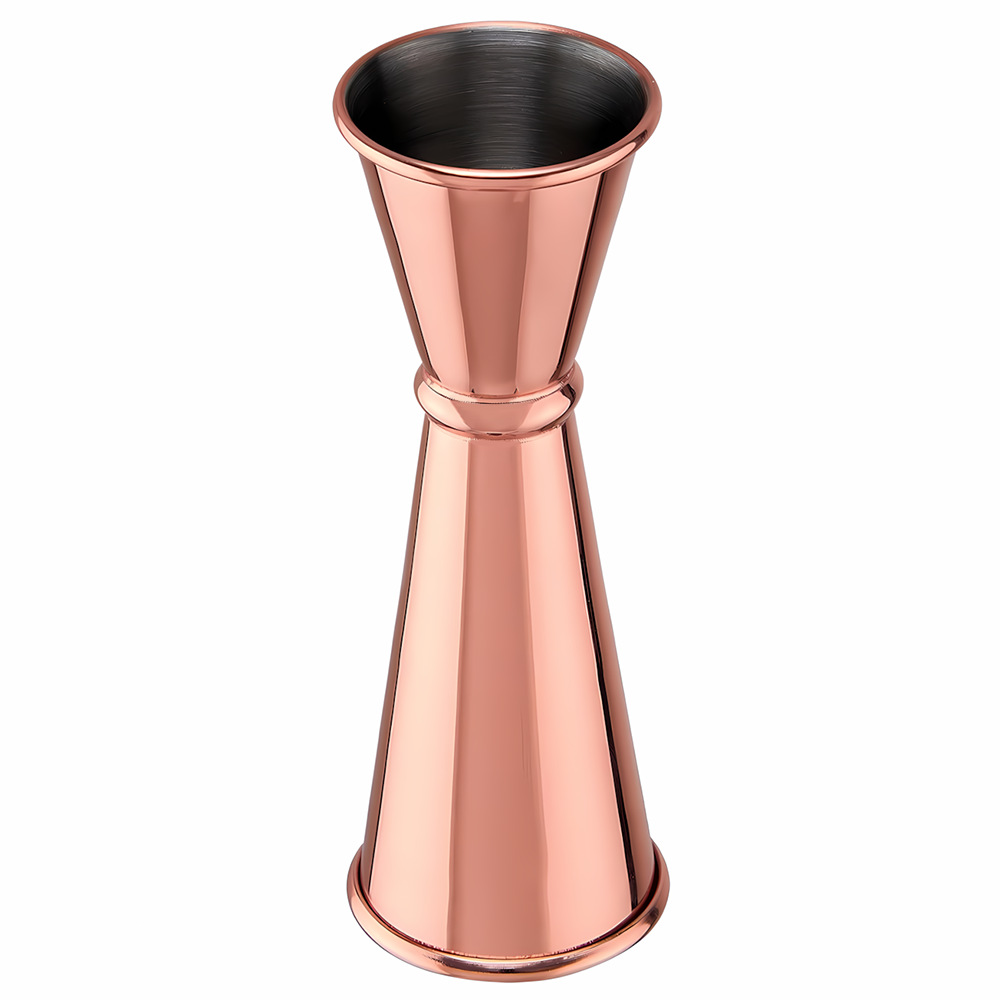 【201】로즈 골드 30/60ML 롤 엣지 계량컵