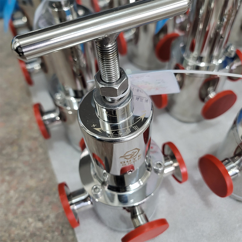 手动调节减压阀瓯烨科技OY-84F可调式卫生级制药食品行业调压阀