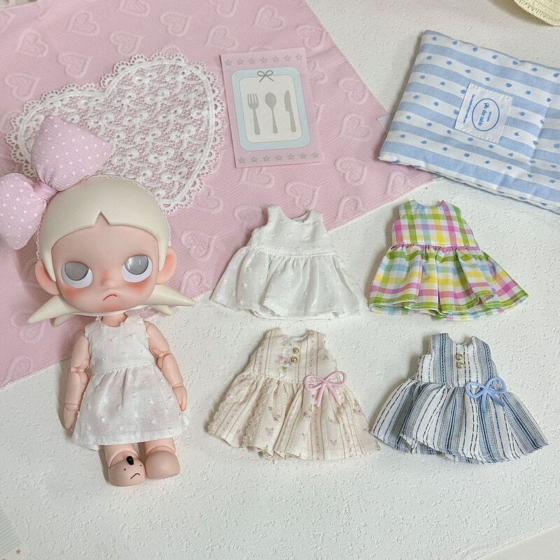 Zsiga Floral Skirt Long-Legged Kitty Skirt Bjd 1/6 Vest Dress Ob24 Doll Dress Dress-Up Doll Clothes Wholesale