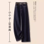 春秋新款直筒复古牛仔裤